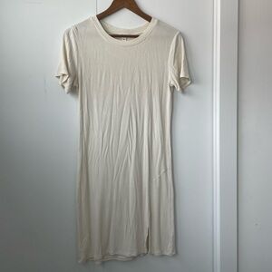 Cream Bodycon Mini Dress